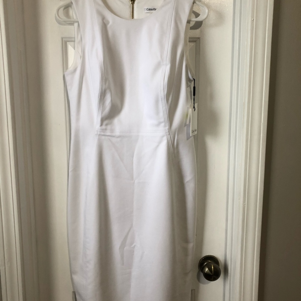 Calvin Klein White Dress